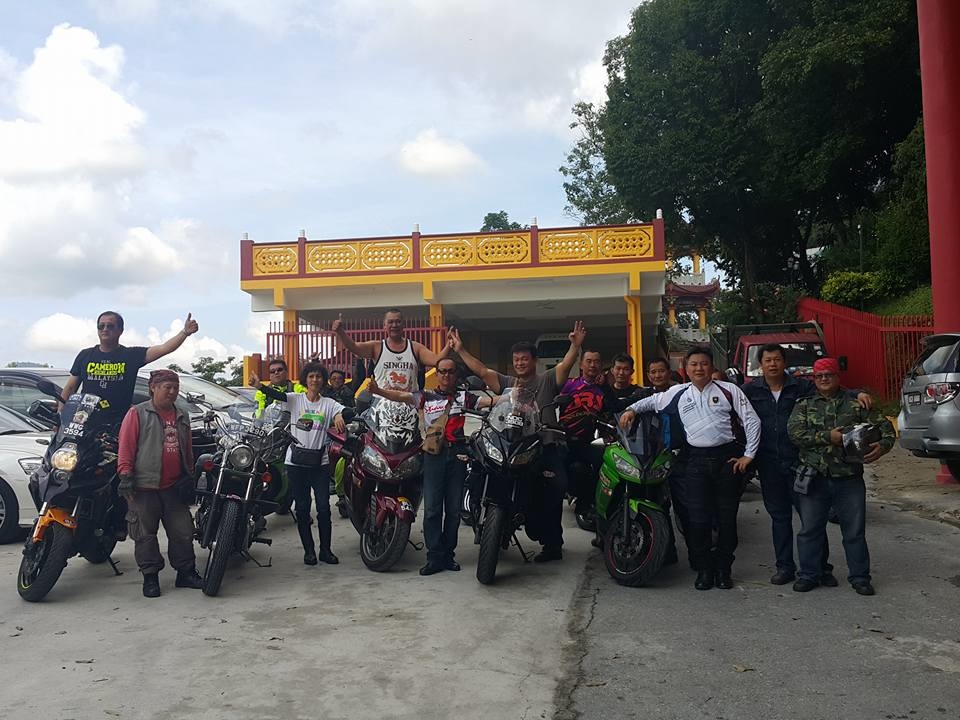 巴生的Superbikers到訪蜈蚣山天师宫 (25.12.2015)